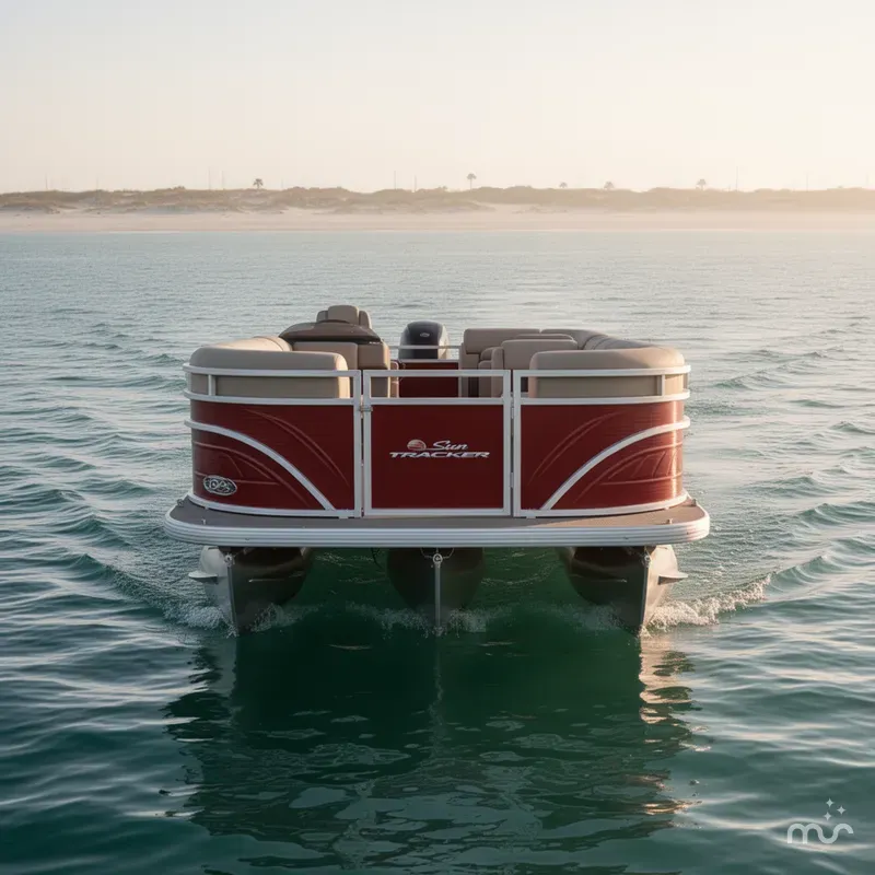 Slide: The Image of Sun Tracker Party Barge 20 DLX 2025 - 3