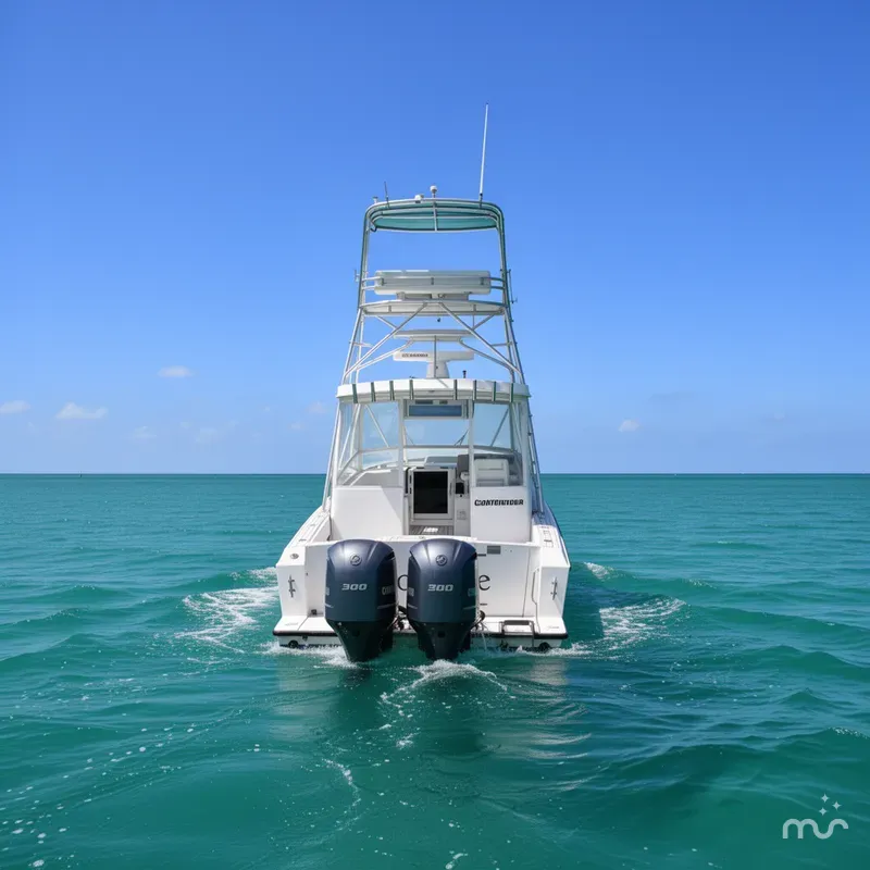 Slide: The Image of Contender 35 Side Console 2006 - 3
