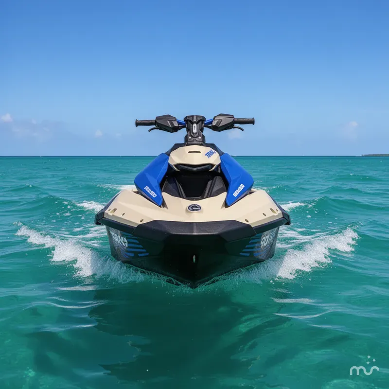 Slide: The Image of Sea-Doo PWC SPARK TRIXX 90 GN 3UP IBR 25 2025 - 1