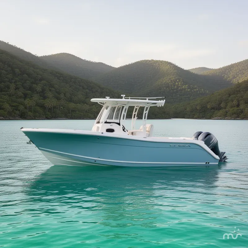 Slide: The Image of Cobia 220 Dual Console 2024 - 2
