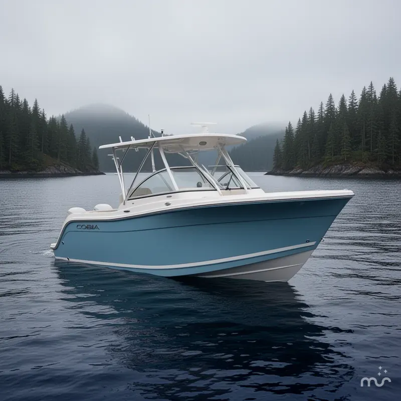 Slide: The Image of Cobia 220 Dual Console 2024 - 2