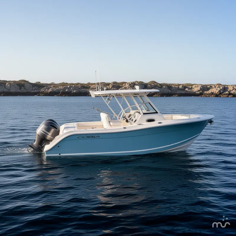 Slide: The Image of Cobia 220 Dual Console 2024 - 2