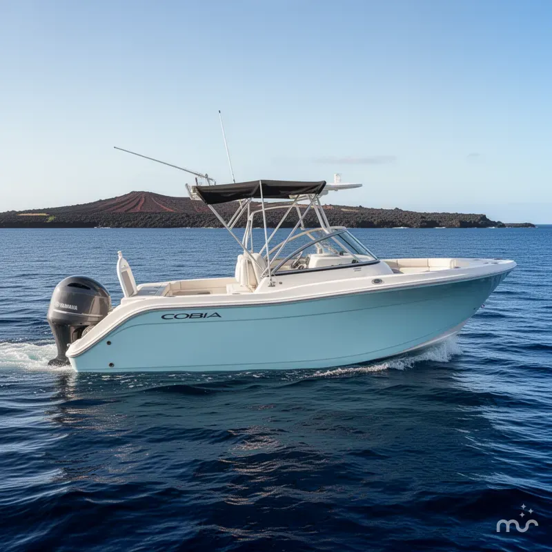 Slide: The Image of Cobia 220 Dual Console 2024 - 2