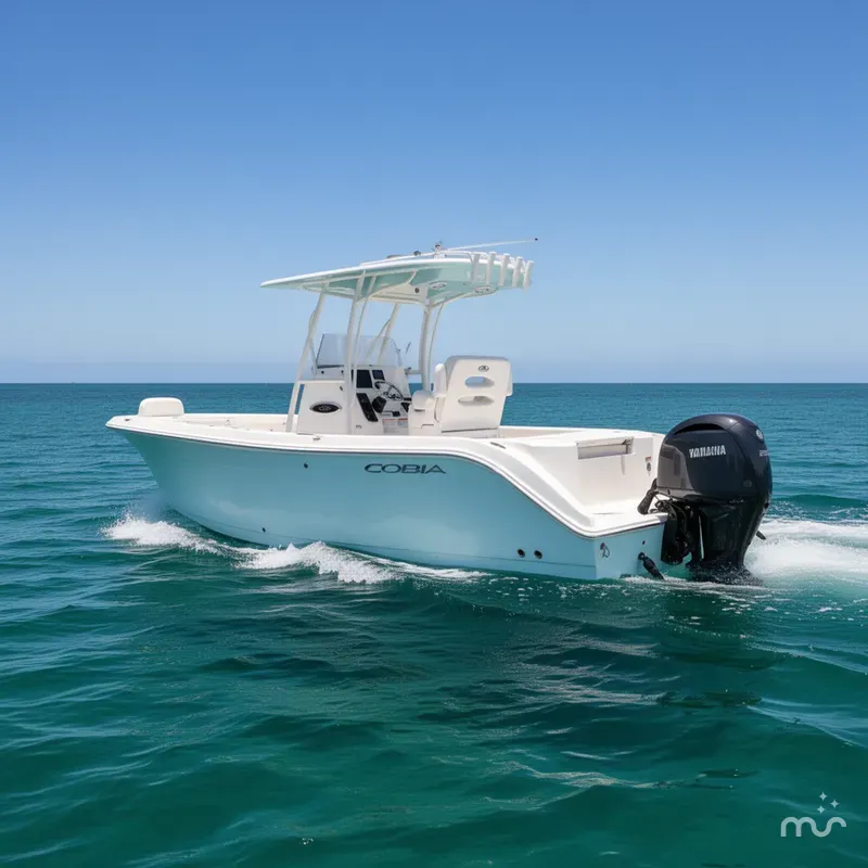 Slide: The Image of Cobia 220 Center Console 2025 - 2