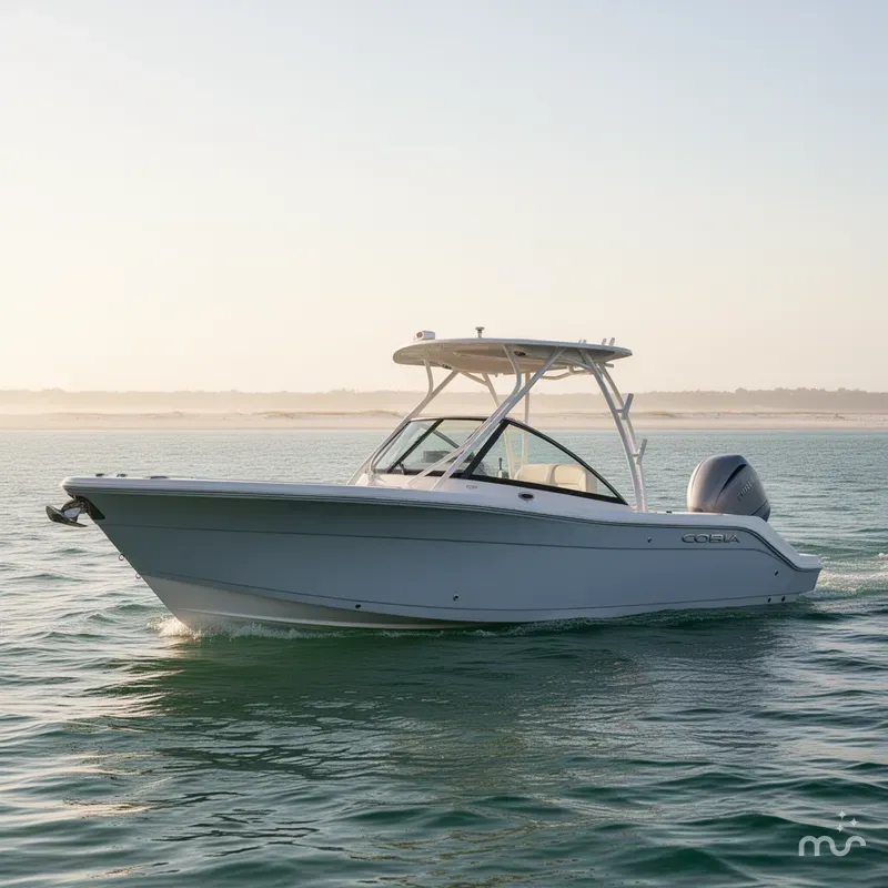 Slide: The Image of Cobia 240 Dual Console 2025 - 2
