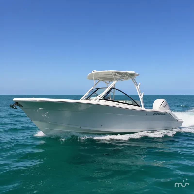 Slide: The Image of Cobia 240 Dual Console 2025 - 2