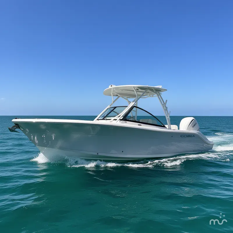 Slide: The Image of Cobia 240 Dual Console 2025 - 2