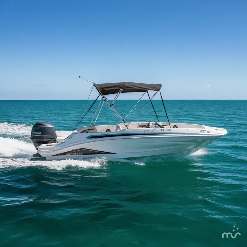 Slide: The Image of Hurricane SunDeck Sport 185 OB 2025 - 0