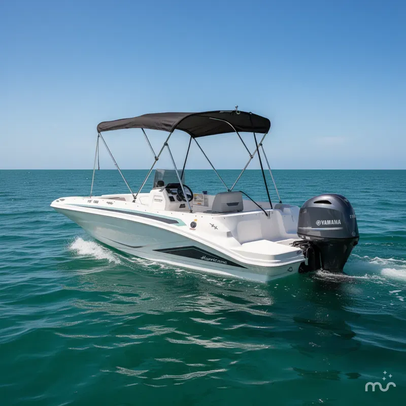 Slide: The Image of Hurricane SunDeck Sport 185 OB 2025 - 2