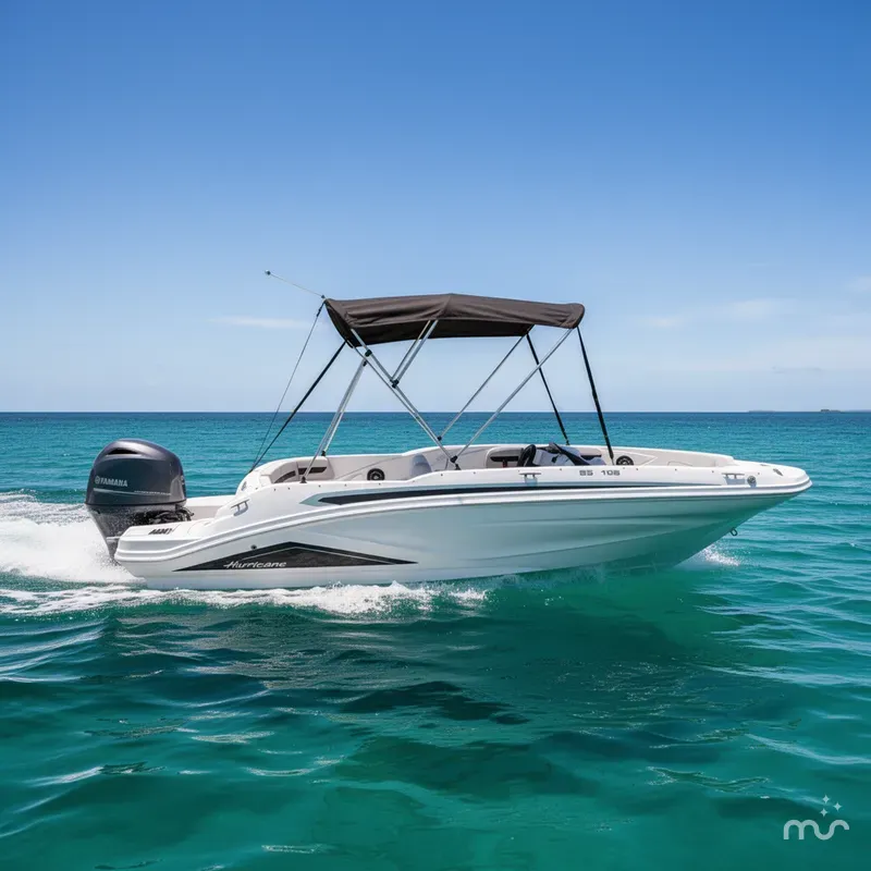 Slide: The Image of Hurricane SunDeck Sport 185 OB 2025 - 0