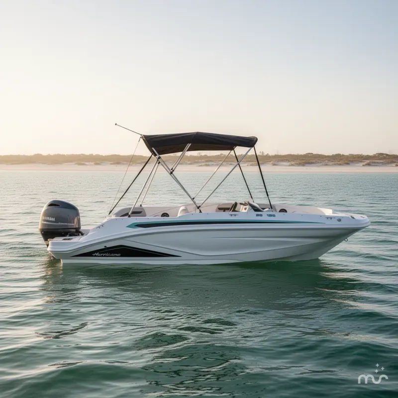 Slide: The Image of Hurricane SunDeck Sport 185 OB 2025 - 0
