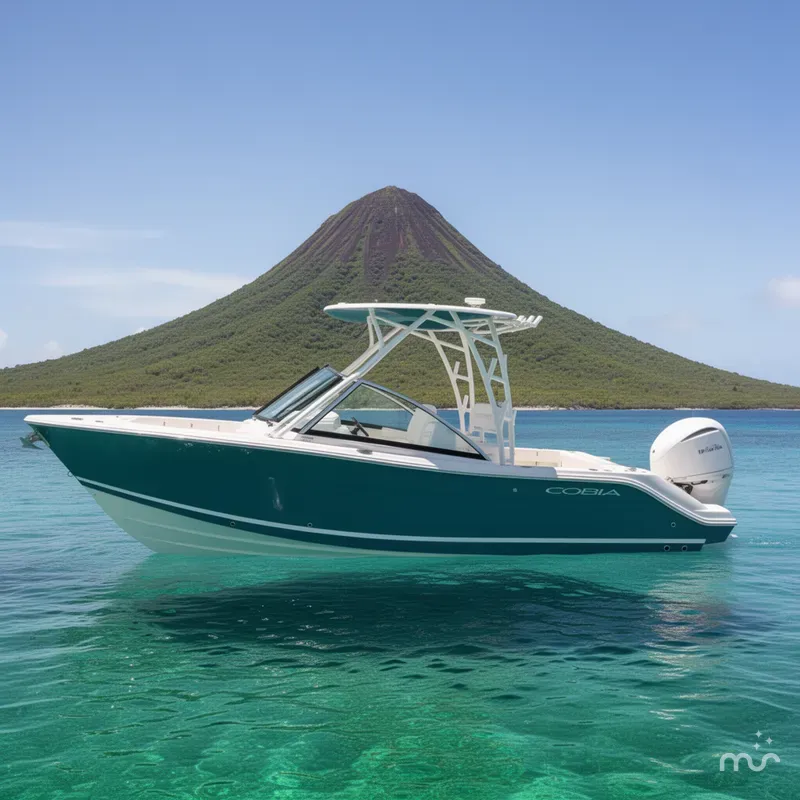 Slide: The Image of Cobia 240 Dual Console 2025 - 2