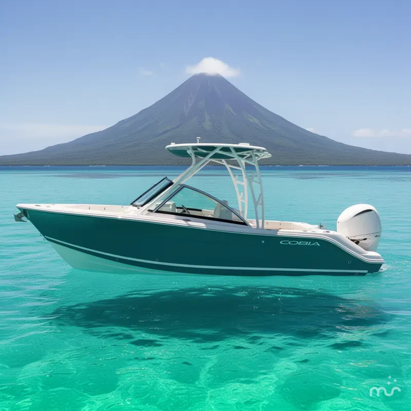 Slide: The Image of Cobia 240 Dual Console 2025 - 2