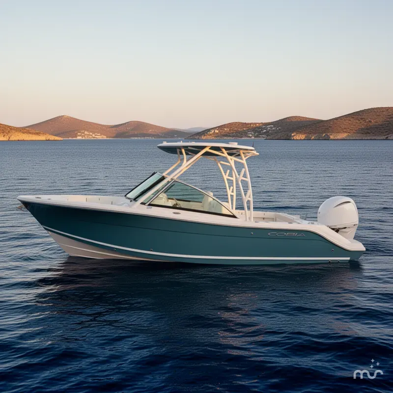 Slide: The Image of Cobia 240 Dual Console 2025 - 2