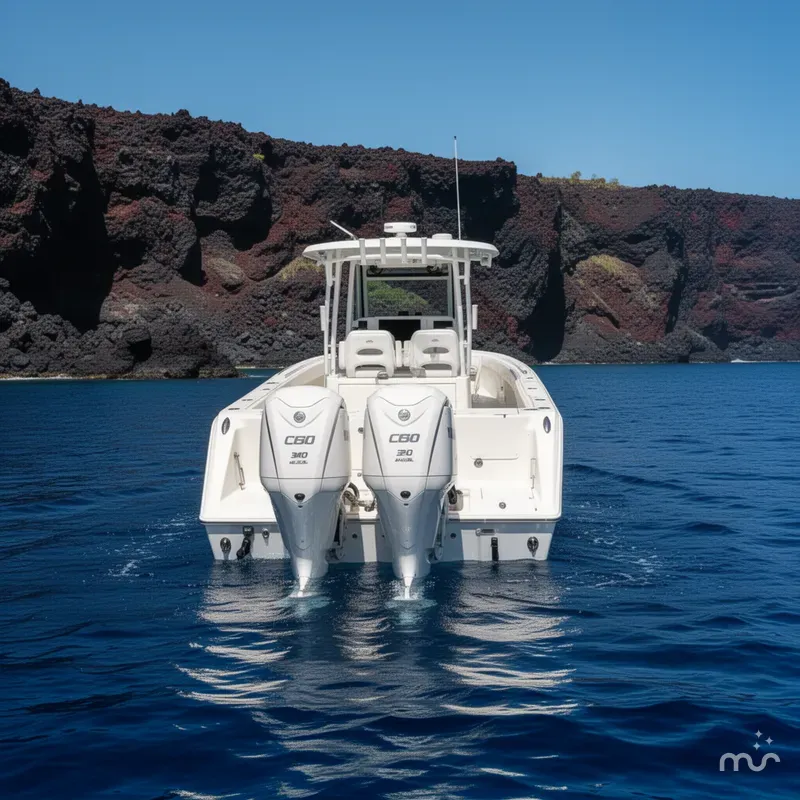 Slide: The Image of Cobia 320 Center Console 2025 - 3