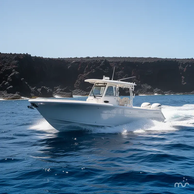 Slide: The Image of Cobia 320 Center Console 2025 - 4