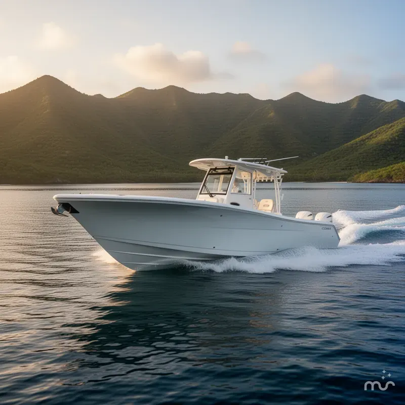 Slide: The Image of Cobia 320 Center Console 2025 - 4