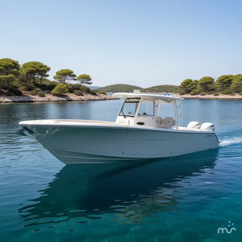 Slide: The Image of Cobia 320 Center Console 2025 - 4