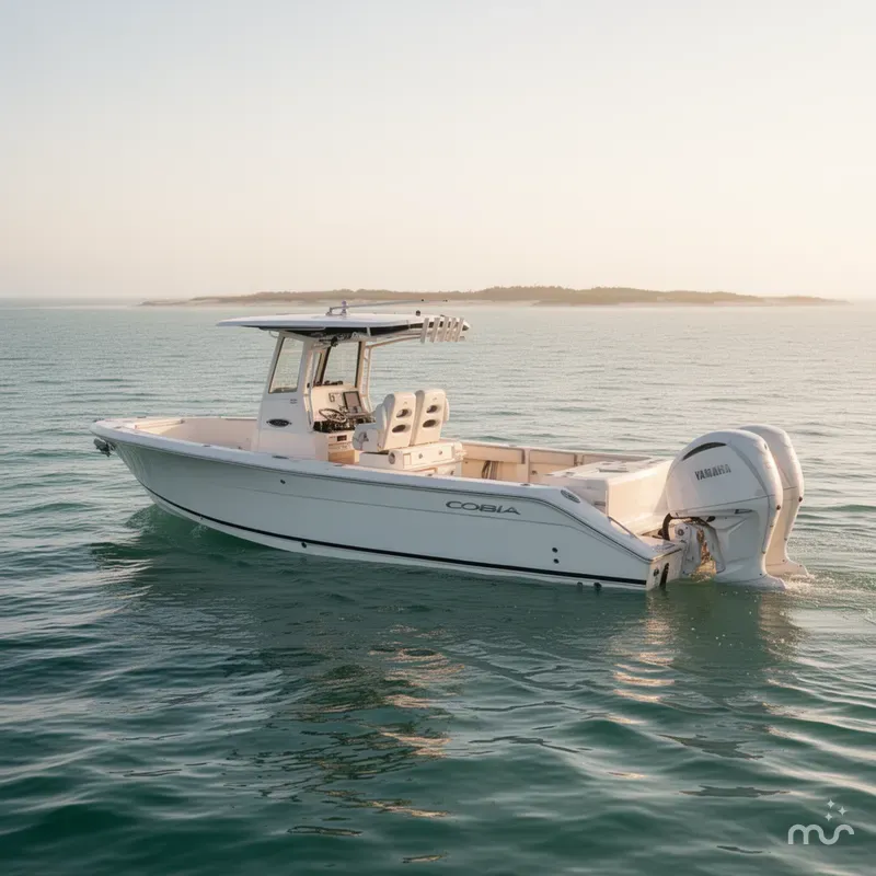Slide: The Image of Cobia 285 Open Center Console 2025 - 2