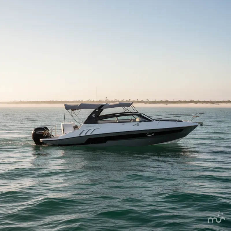 Slide: The Image of Hanover 305 Outboard Alpine Gray Ultimate Sport Edition 2025 - 3