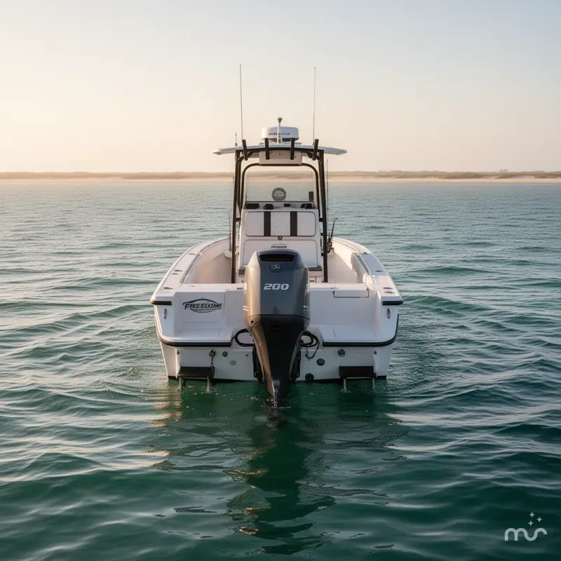 Slide: The Image of Freedom Boats 21' Commander 2025 - 2