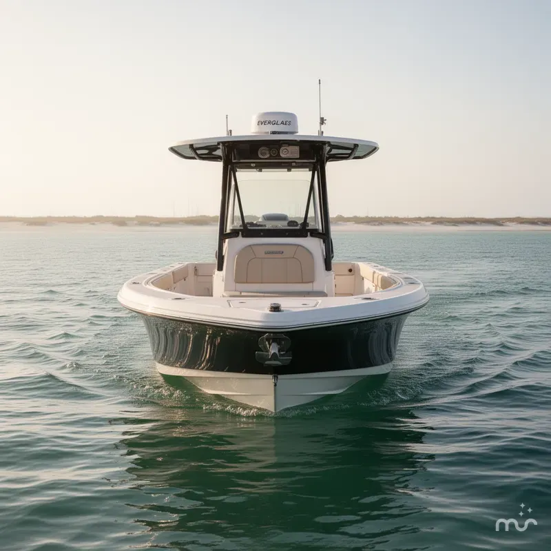 Slide: The Image of Everglades 253 Center Console 2019 - 2