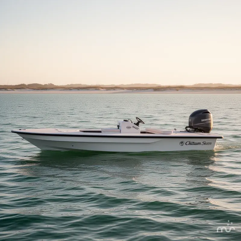 Slide: The Image of Chittum Skiffs 21R 2025 - 2