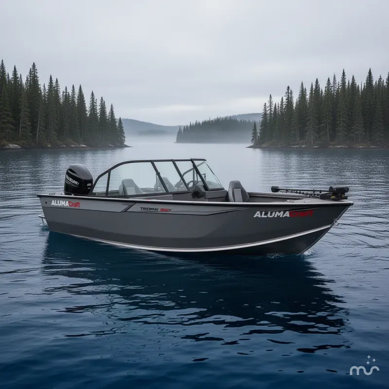 Slide: The Image of Alumacraft Trophy 185X Sport 2025 - 2