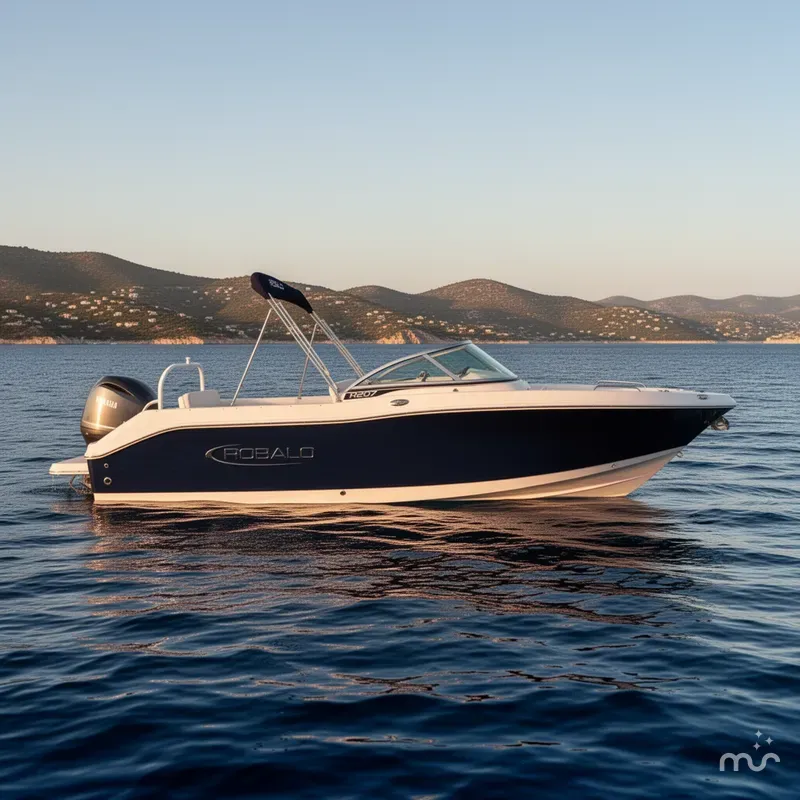 Slide: The Image of Robalo R207 Dual Console 2026 - 2
