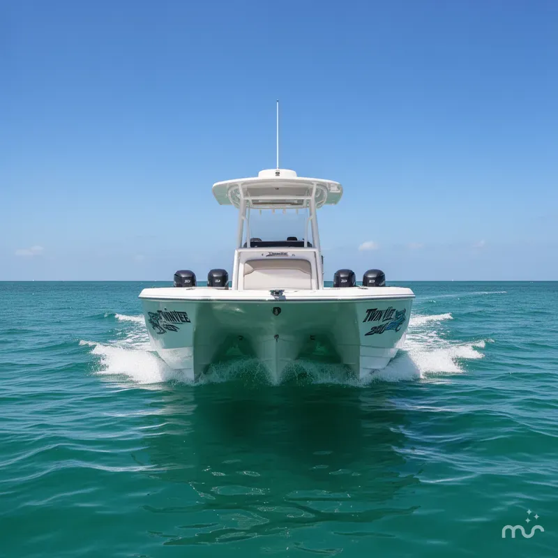 Slide: The Image of Twin Vee 240 GFX CC 2025 - 2