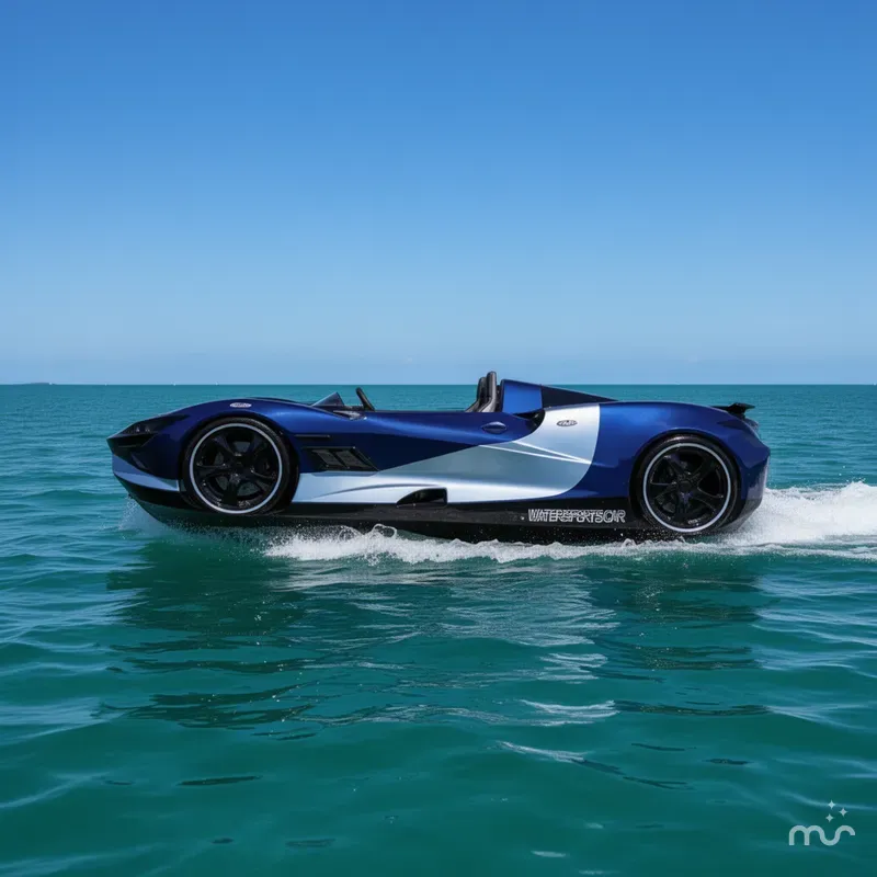 Slide: The Image of Watersports Car SERIES X JET CAR BOAT 2023 - 0