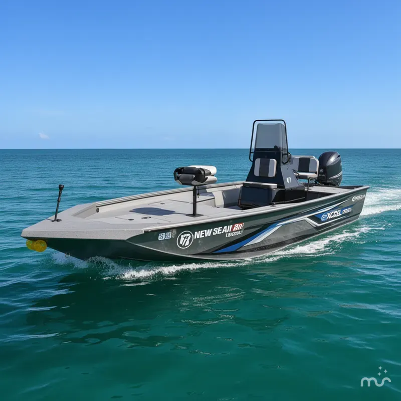 Slide: The Image of Excel New Bay Pro 230 SEADECK COMMING SOON 2025 - 1