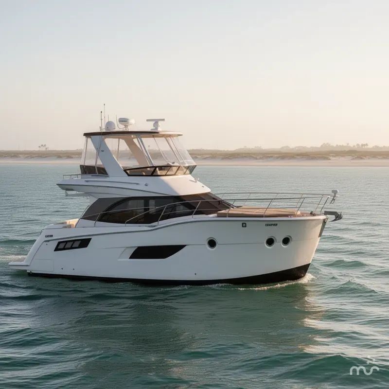 Slide: The Image of Carver Yachts 40 Command Bridge 2015 - 0
