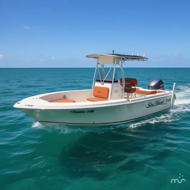 Slide: The Image of Sea Hunt Triton 232 2005 - 2