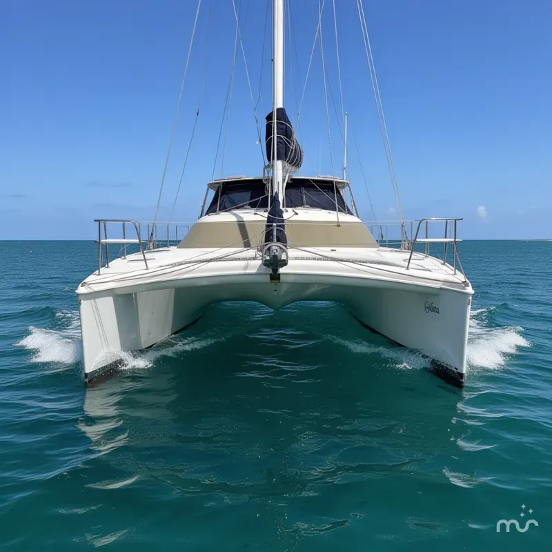 Slide: The Image of Manta 42 Catamaran 2000 - 0