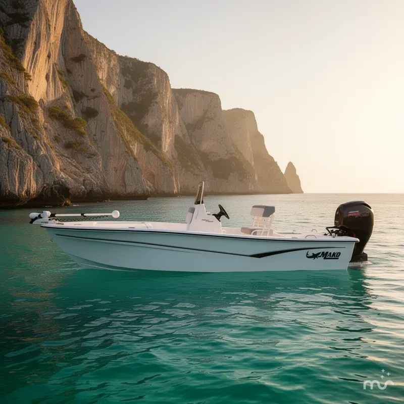 Slide: The Image of Mako Pro Skiff 19 CC 2025 - 2