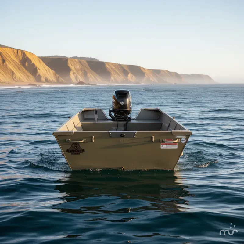 Slide: The Image of Tracker Grizzly 1436 Utility 2025 - 2