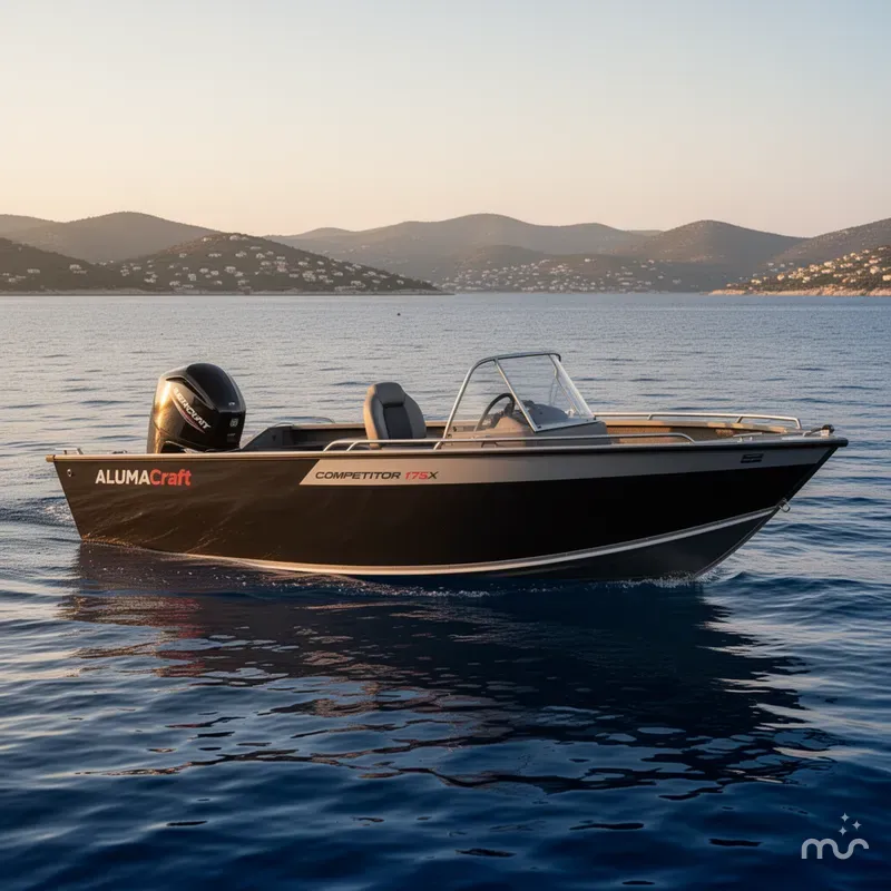 The Image of Alumacraft Competitor 175X Side Console 2025 - 0
