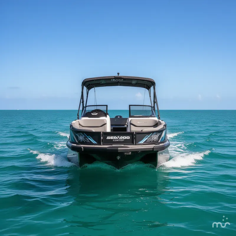 Slide: The Image of Sea-Doo Switch™ Fish 18 - 230 Hp Galvanized 2025 - 1