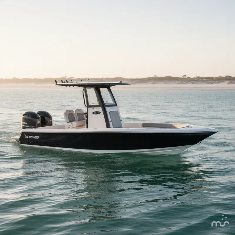 Slide: The Image of Shearwater 250 Carolina Bay 2025 - 0
