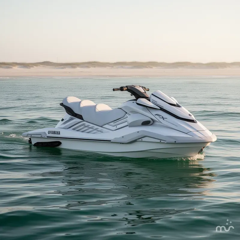Slide: The Image of Yamaha FX CRUISER SVHO W/AUDIO-WHITE 2025 - 0