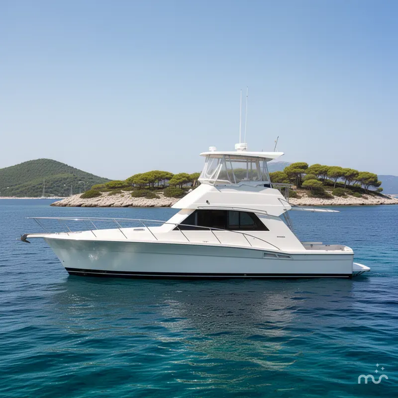 Slide: The Image of Riviera 33 Flybridge 2000 - 2