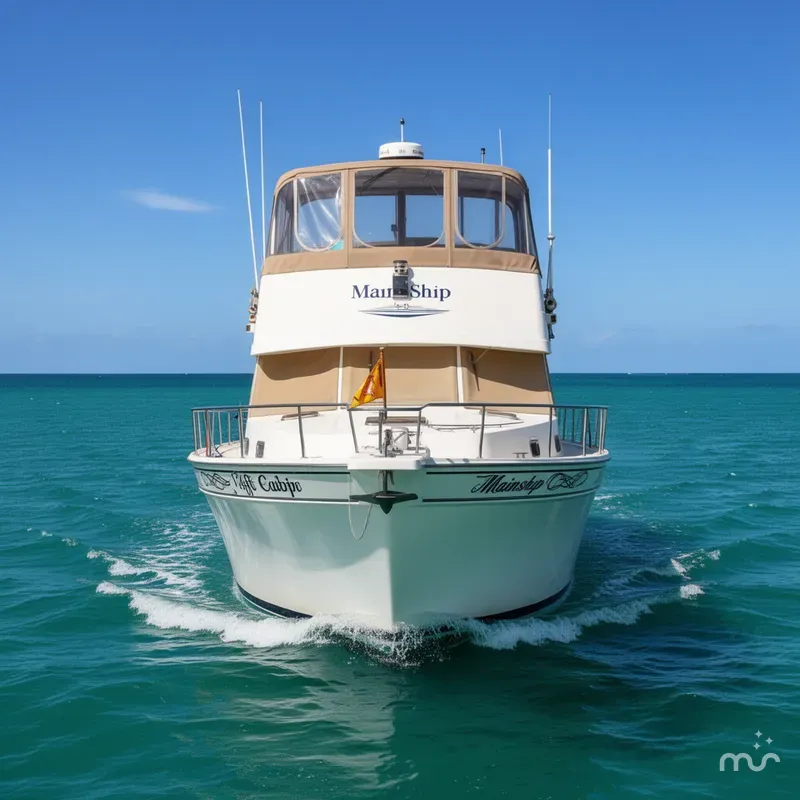 Slide: The Image of Mainship 430 Aft Cabin 2004 - 1