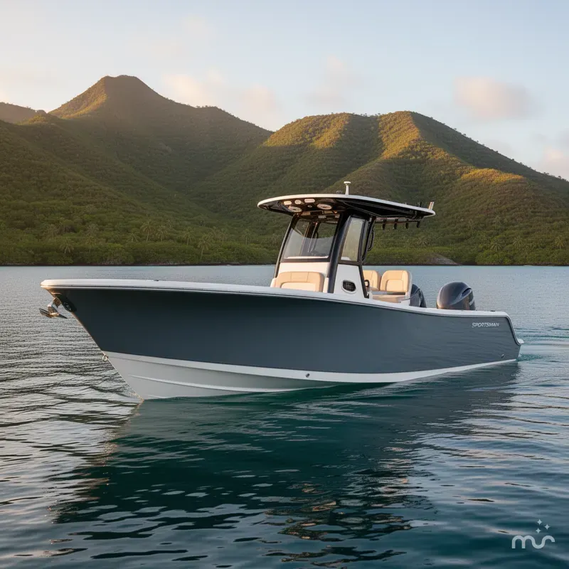Slide: The Image of Sportsman Open 232 Center Console 2025 - 2