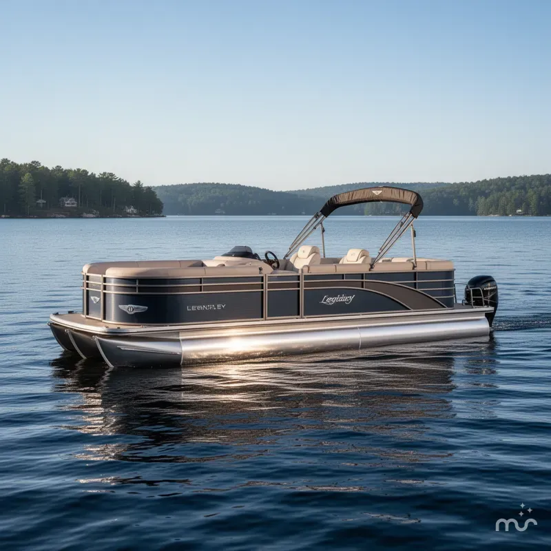 Slide: The Image of Bentley Pontoons Legacy 200 Navigator 2025 - 0