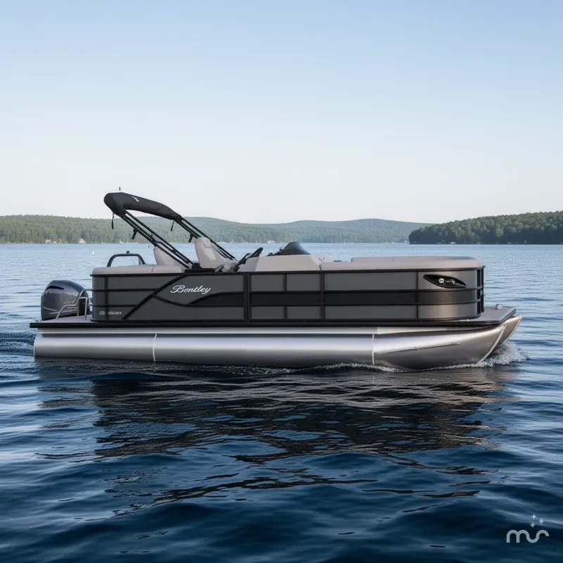 Slide: The Image of Bentley Pontoons Legacy 223 Navigator 2025 - 0