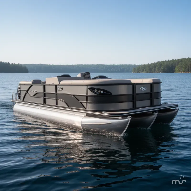 Slide: The Image of Bentley Pontoons Legacy 223 Navigator 2025 - 1