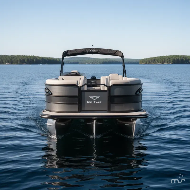 Slide: The Image of Bentley Pontoons Legacy 223 Navigator 2025 - 3