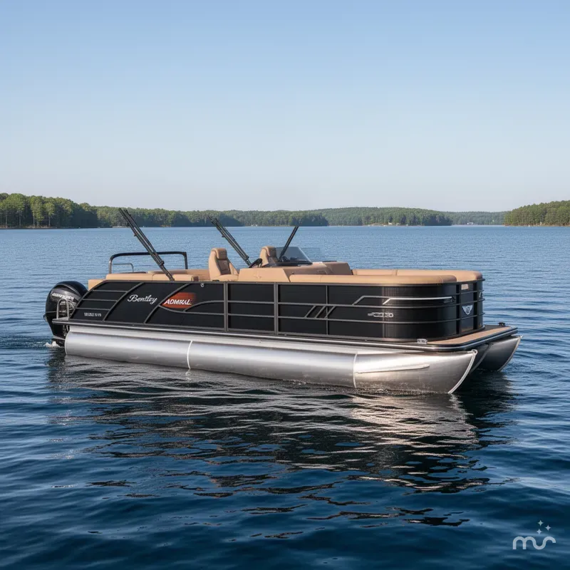 Slide: The Image of Bentley Pontoons Elite 220 Admiral 2025 - 0