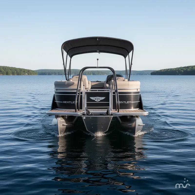 Slide: The Image of Bentley Pontoons Elite 220 Admiral 2025 - 2